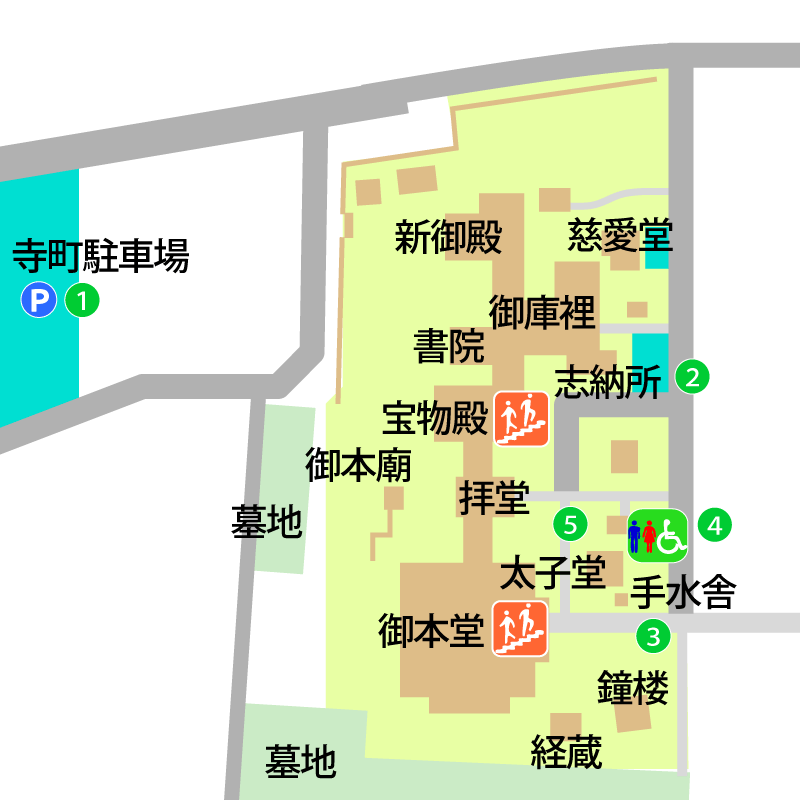 浄興寺境内図